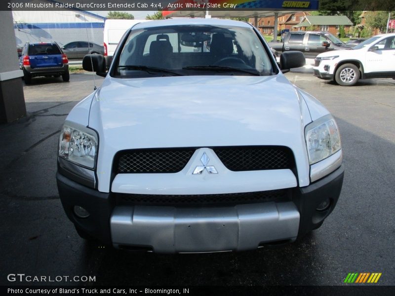 Arctic White / Slate Gray 2006 Mitsubishi Raider DuroCross Extended Cab 4x4