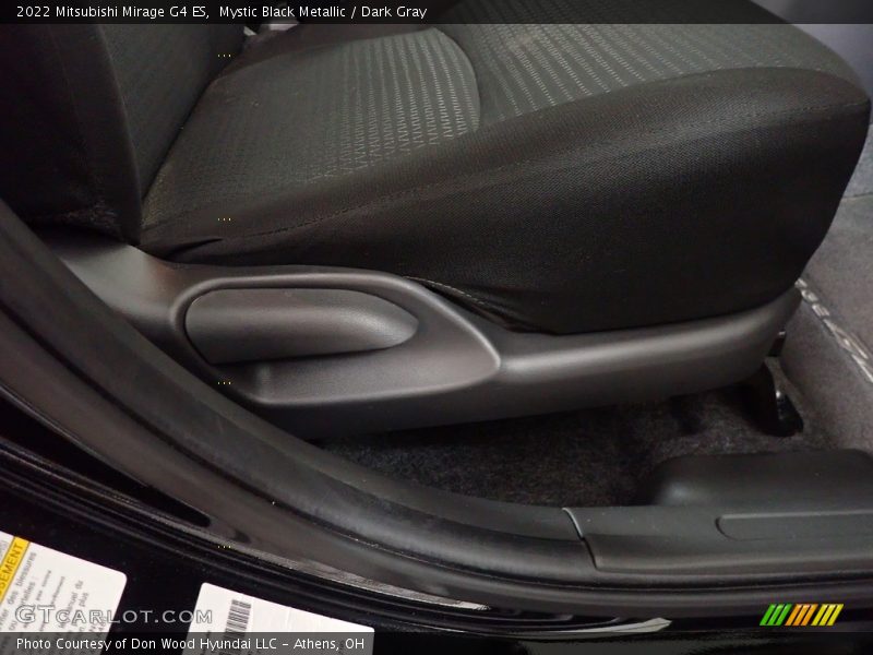 Mystic Black Metallic / Dark Gray 2022 Mitsubishi Mirage G4 ES