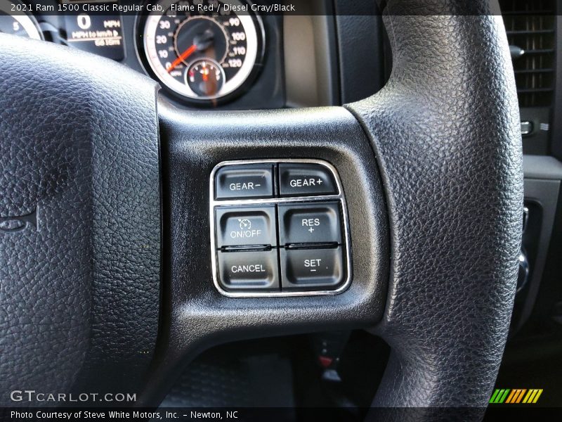 Flame Red / Diesel Gray/Black 2021 Ram 1500 Classic Regular Cab