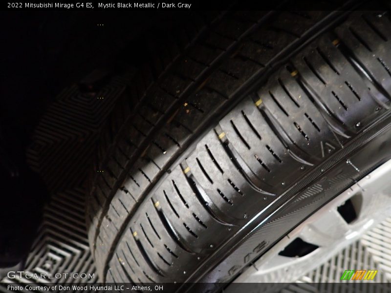 Mystic Black Metallic / Dark Gray 2022 Mitsubishi Mirage G4 ES