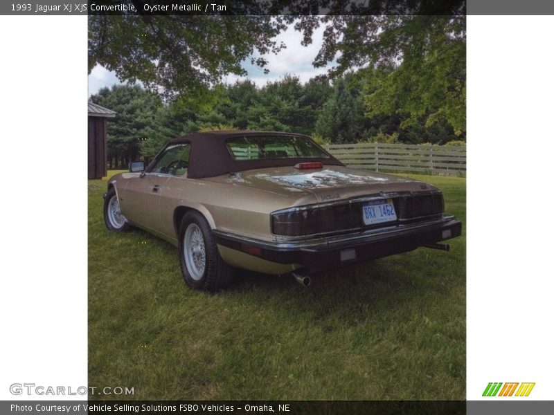 Oyster Metallic / Tan 1993 Jaguar XJ XJS Convertible