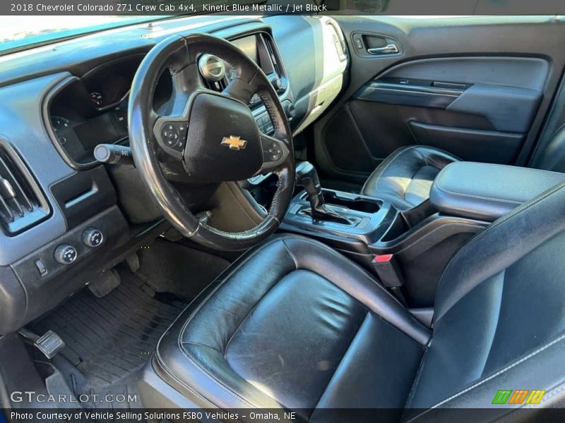  2018 Colorado Z71 Crew Cab 4x4 Jet Black Interior