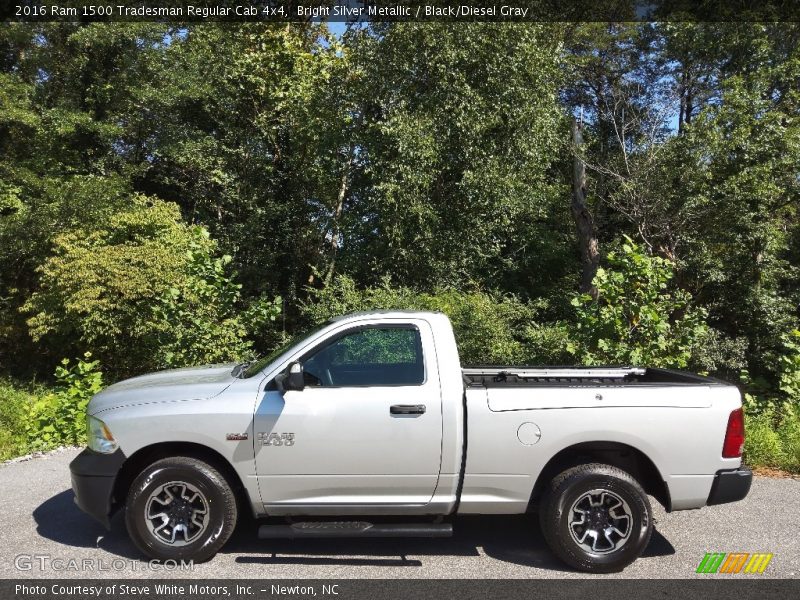  2016 1500 Tradesman Regular Cab 4x4 Bright Silver Metallic