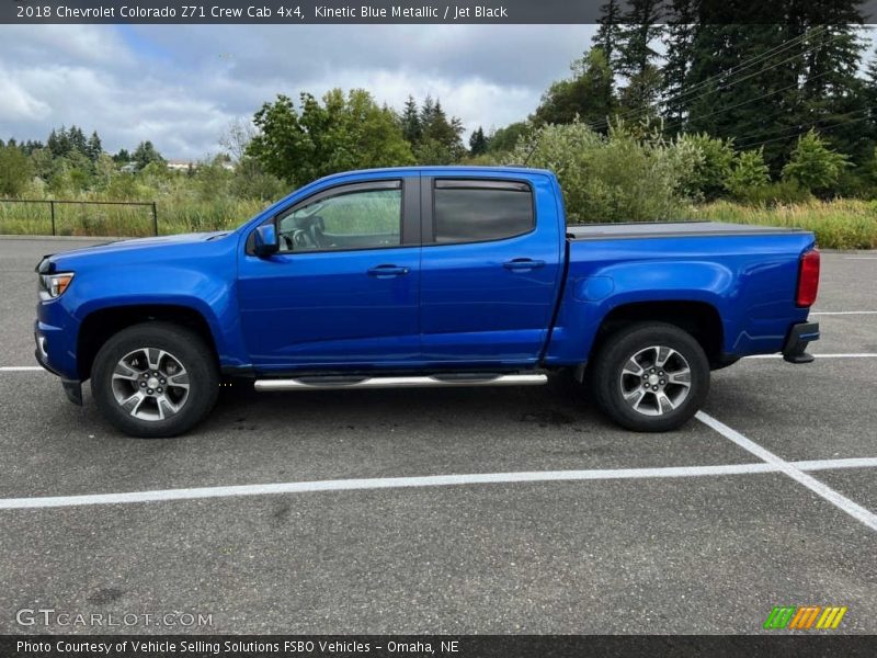  2018 Colorado Z71 Crew Cab 4x4 Kinetic Blue Metallic