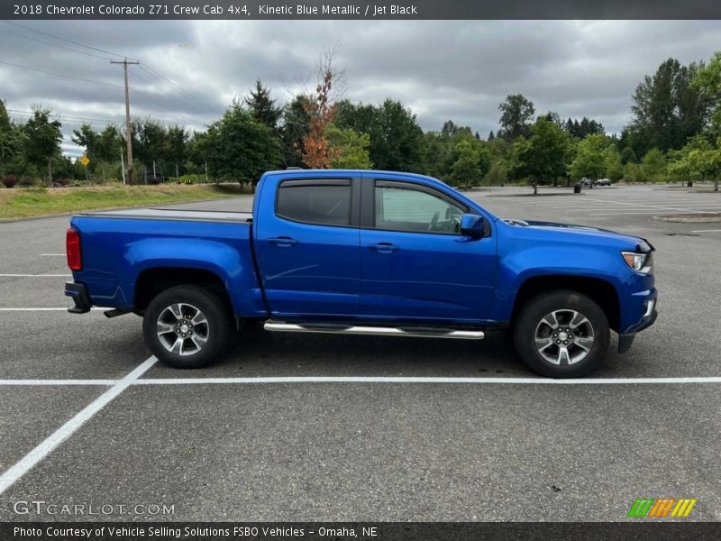  2018 Colorado Z71 Crew Cab 4x4 Kinetic Blue Metallic