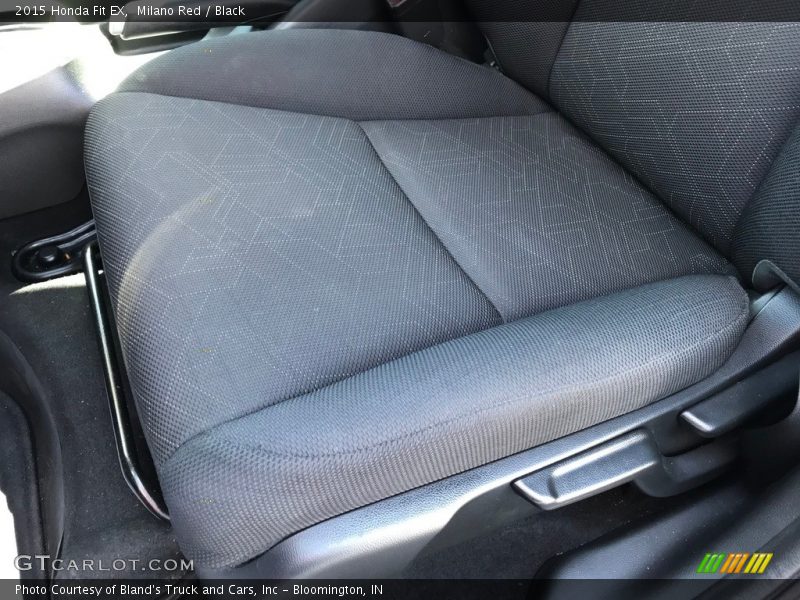 Milano Red / Black 2015 Honda Fit EX