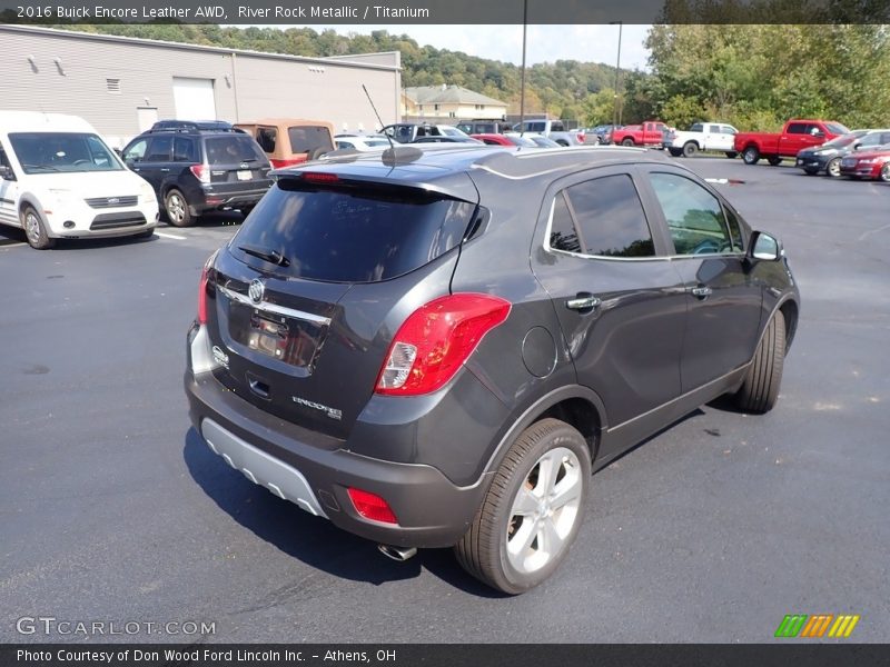 River Rock Metallic / Titanium 2016 Buick Encore Leather AWD