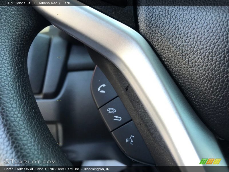Milano Red / Black 2015 Honda Fit EX