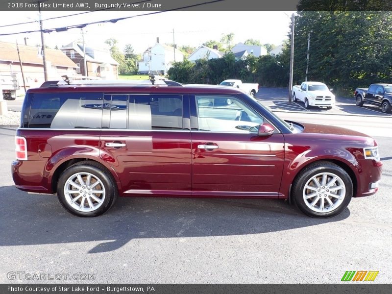  2018 Flex Limited AWD Burgundy Velvet
