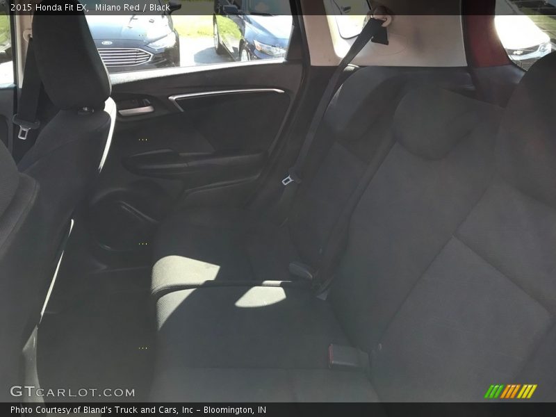 Milano Red / Black 2015 Honda Fit EX