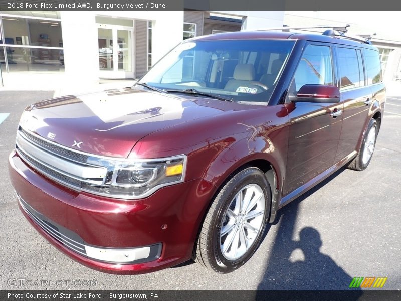  2018 Flex Limited AWD Burgundy Velvet