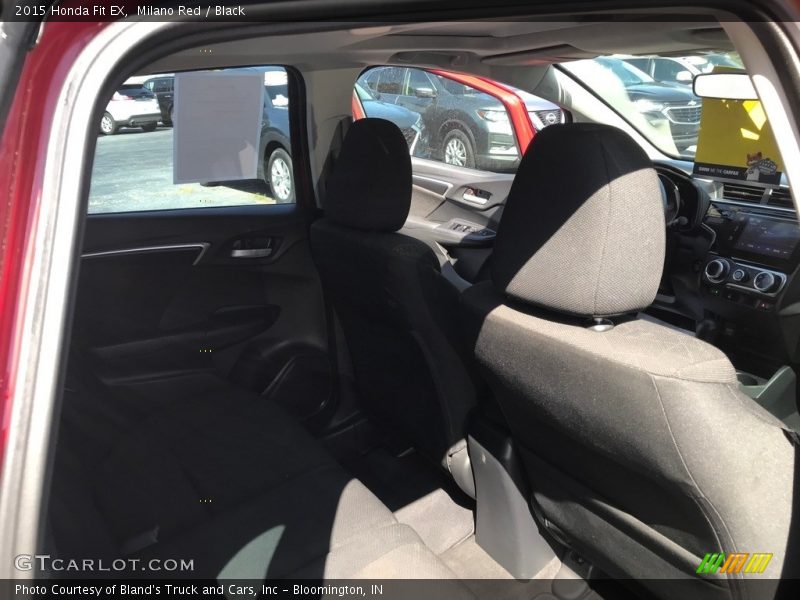 Milano Red / Black 2015 Honda Fit EX