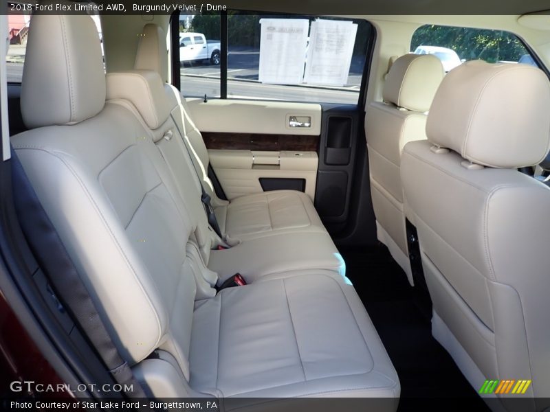 Rear Seat of 2018 Flex Limited AWD