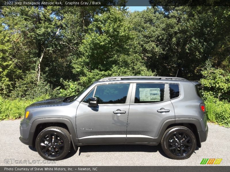 Graphite Gray / Black 2022 Jeep Renegade Altitude 4x4