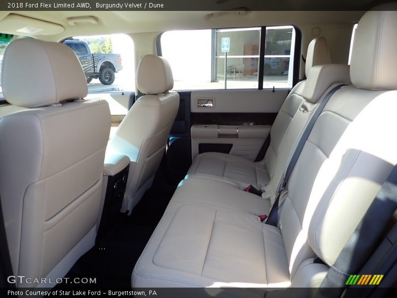 Rear Seat of 2018 Flex Limited AWD
