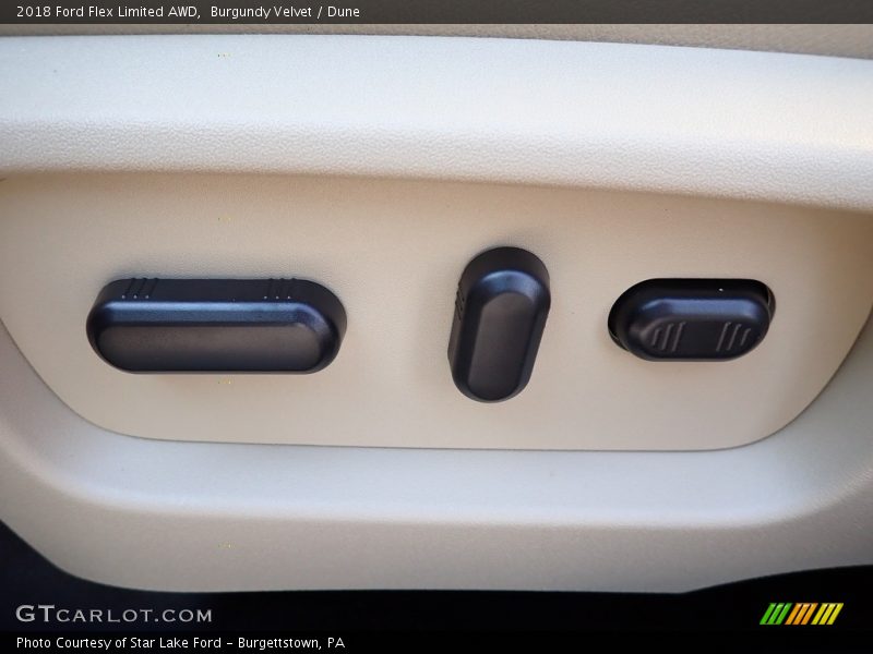 Front Seat of 2018 Flex Limited AWD