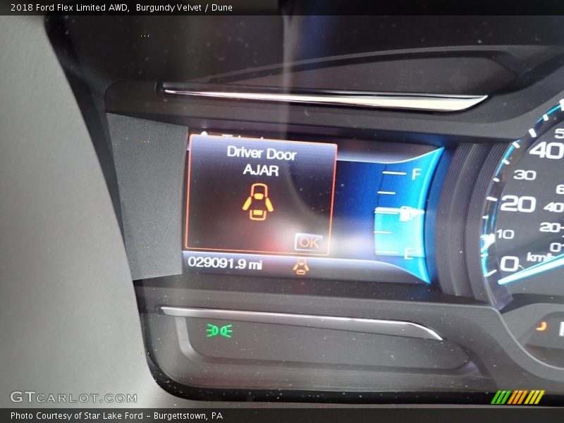 Burgundy Velvet / Dune 2018 Ford Flex Limited AWD