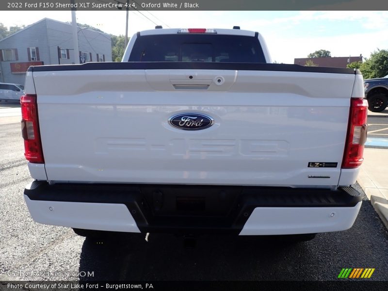 Oxford White / Black 2022 Ford F150 Sherrod XLT SuperCrew 4x4