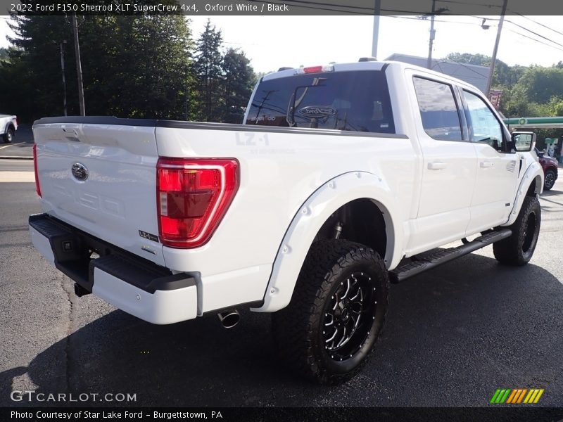Oxford White / Black 2022 Ford F150 Sherrod XLT SuperCrew 4x4