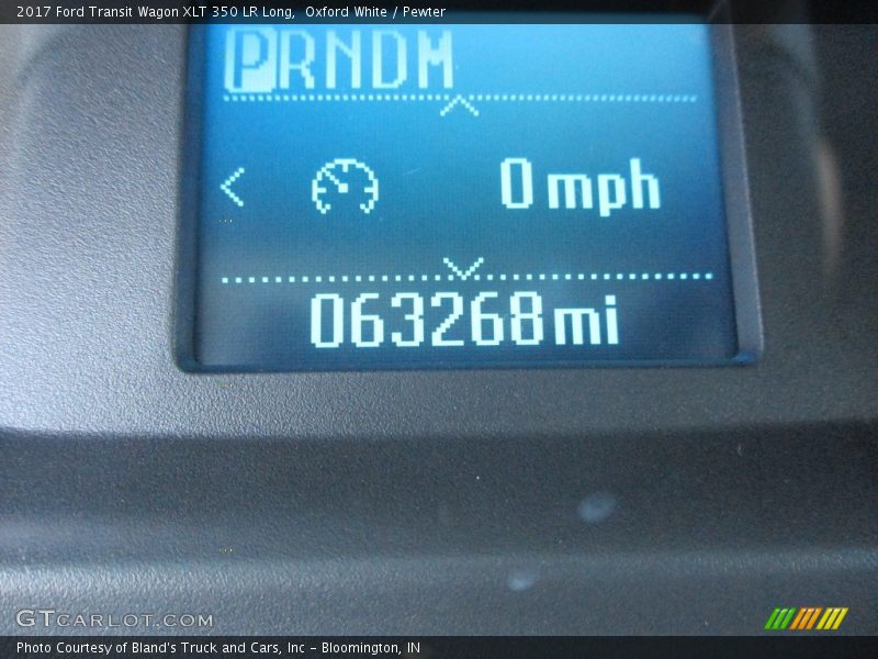 Oxford White / Pewter 2017 Ford Transit Wagon XLT 350 LR Long