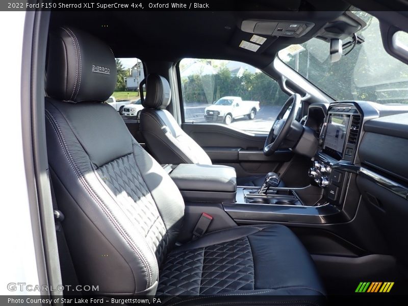 Oxford White / Black 2022 Ford F150 Sherrod XLT SuperCrew 4x4