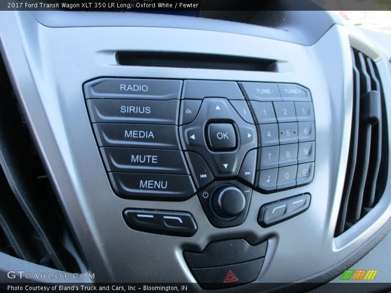 Controls of 2017 Transit Wagon XLT 350 LR Long