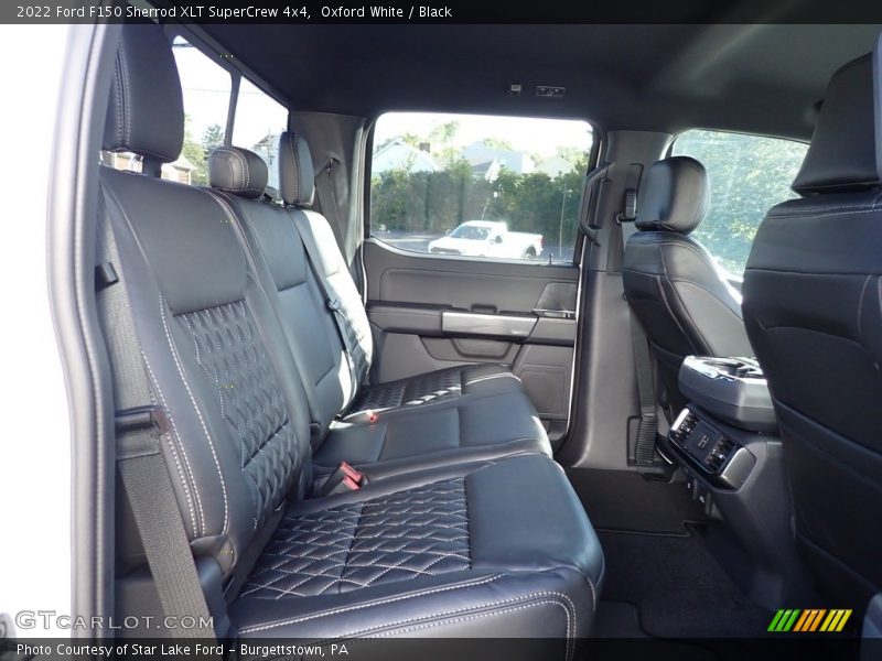 Oxford White / Black 2022 Ford F150 Sherrod XLT SuperCrew 4x4