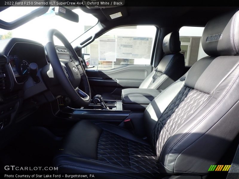 Oxford White / Black 2022 Ford F150 Sherrod XLT SuperCrew 4x4