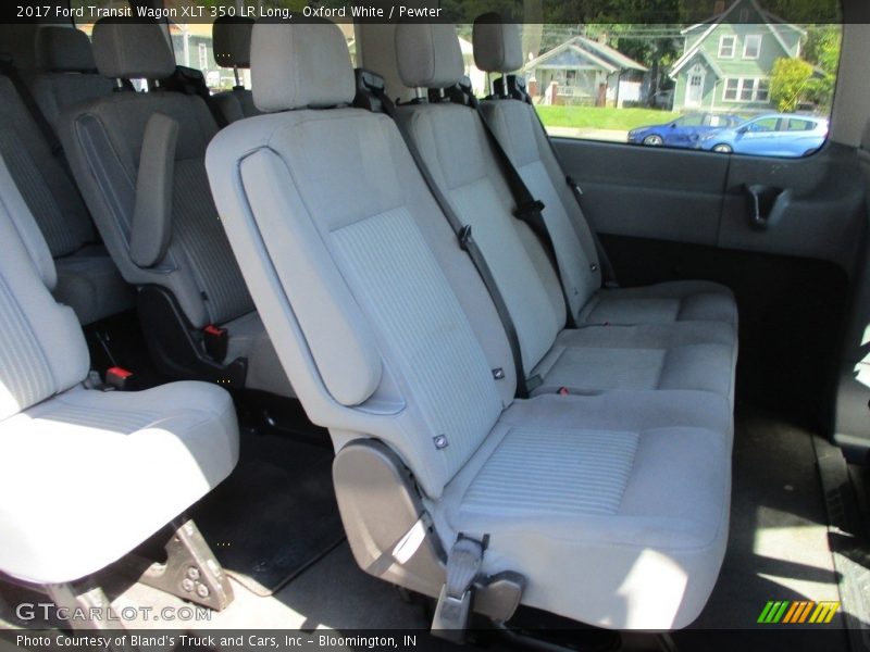 Rear Seat of 2017 Transit Wagon XLT 350 LR Long