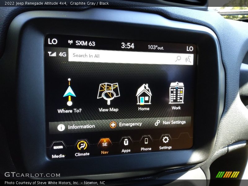 Graphite Gray / Black 2022 Jeep Renegade Altitude 4x4