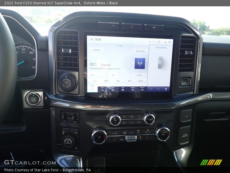 Oxford White / Black 2022 Ford F150 Sherrod XLT SuperCrew 4x4