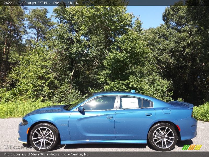 Frostbite / Black 2022 Dodge Charger R/T Plus