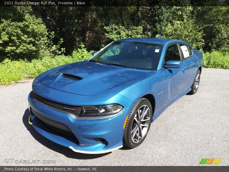 Frostbite / Black 2022 Dodge Charger R/T Plus