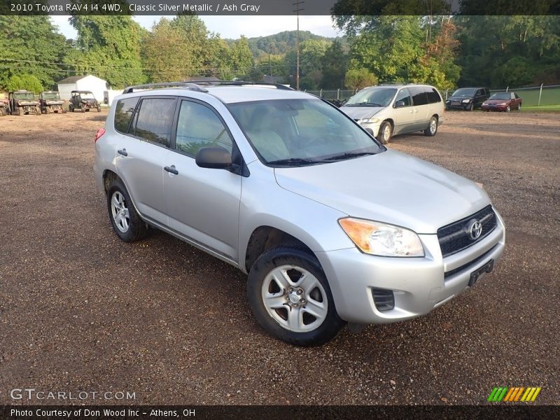 Classic Silver Metallic / Ash Gray 2010 Toyota RAV4 I4 4WD