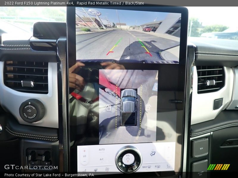 Controls of 2022 F150 Lightning Platinum 4x4