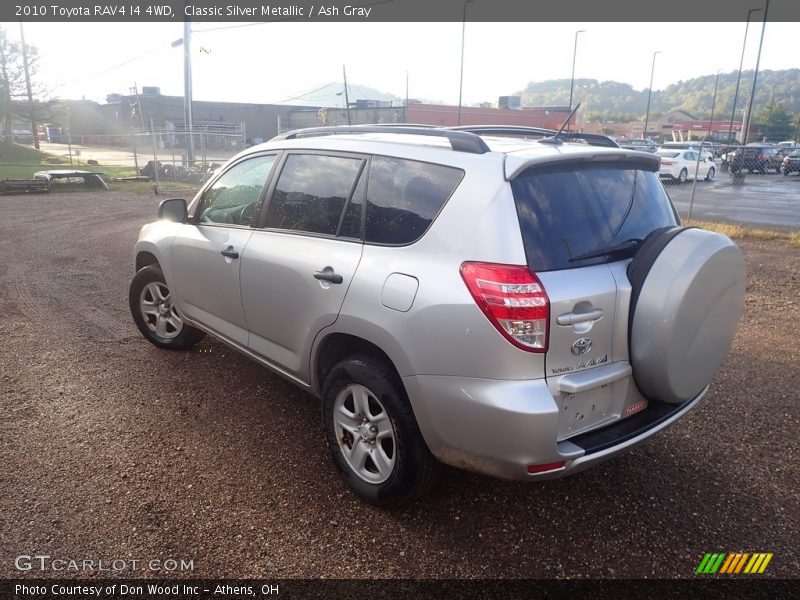 Classic Silver Metallic / Ash Gray 2010 Toyota RAV4 I4 4WD