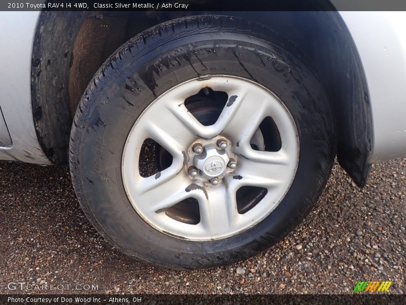 Classic Silver Metallic / Ash Gray 2010 Toyota RAV4 I4 4WD