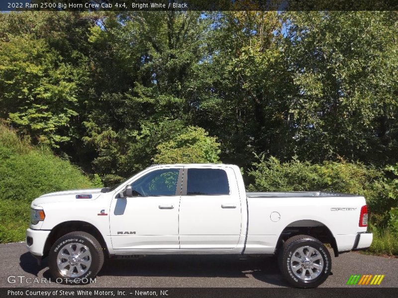 Bright White / Black 2022 Ram 2500 Big Horn Crew Cab 4x4