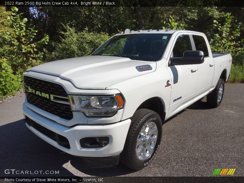 Bright White / Black 2022 Ram 2500 Big Horn Crew Cab 4x4