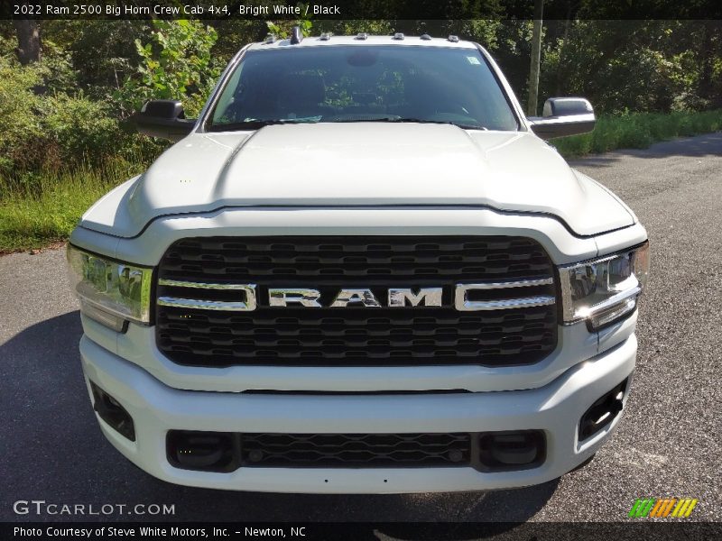Bright White / Black 2022 Ram 2500 Big Horn Crew Cab 4x4