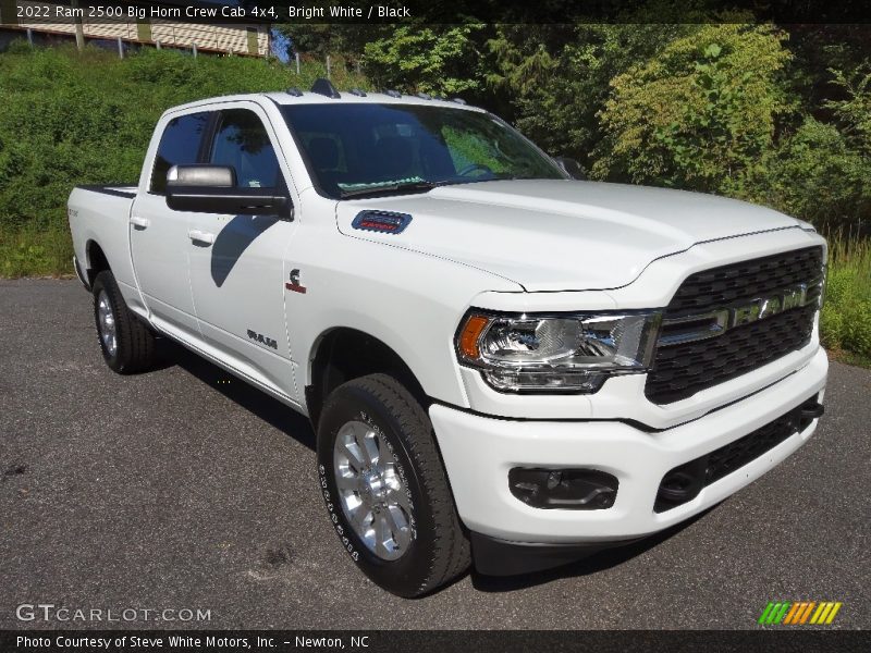 Bright White / Black 2022 Ram 2500 Big Horn Crew Cab 4x4