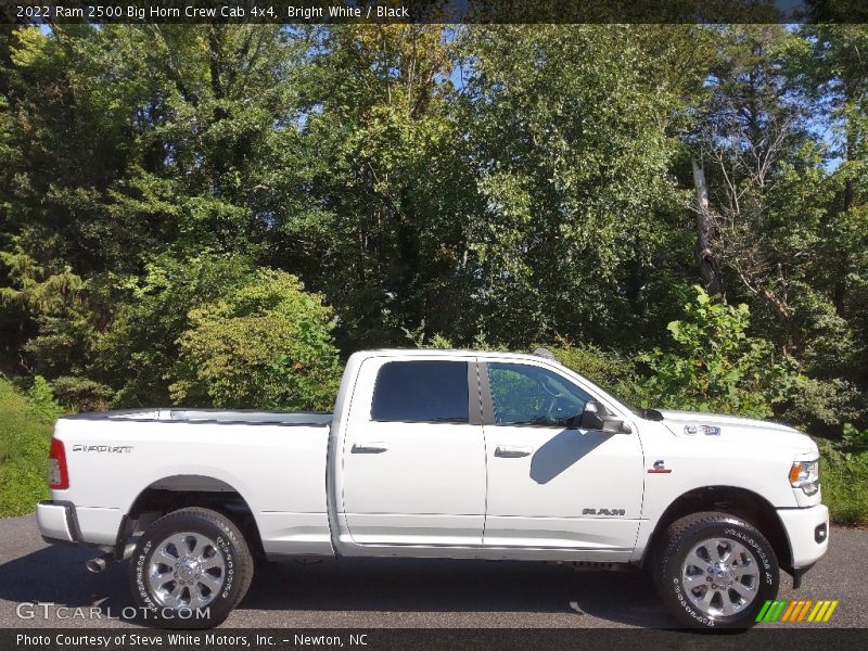 Bright White / Black 2022 Ram 2500 Big Horn Crew Cab 4x4