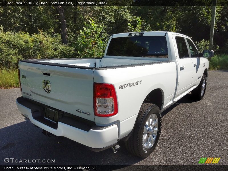 Bright White / Black 2022 Ram 2500 Big Horn Crew Cab 4x4