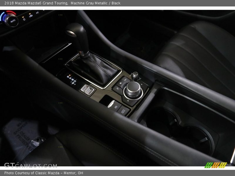 Machine Gray Metallic / Black 2018 Mazda Mazda6 Grand Touring