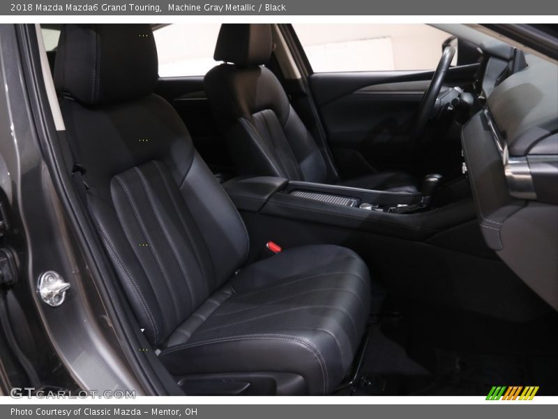 Machine Gray Metallic / Black 2018 Mazda Mazda6 Grand Touring