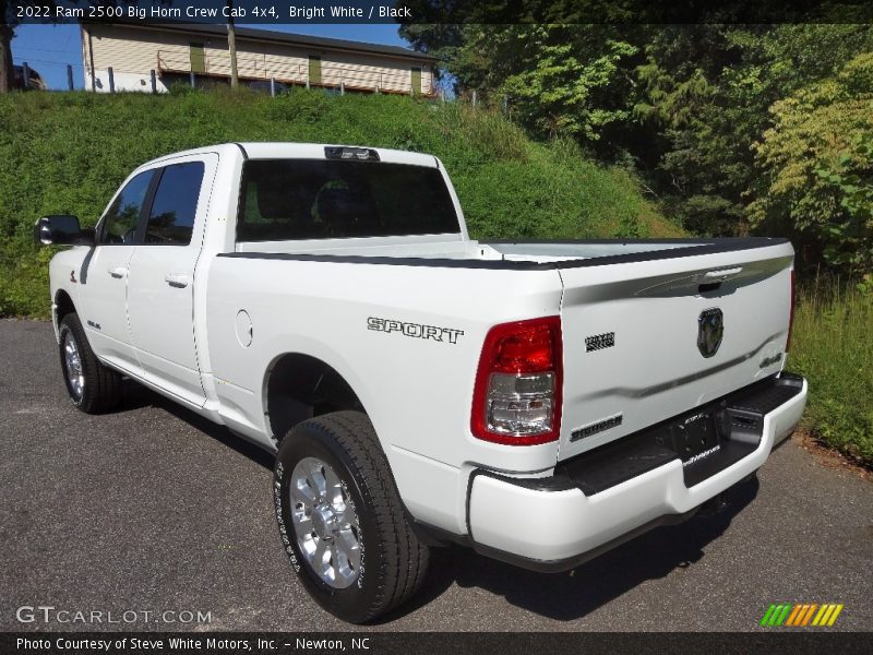 Bright White / Black 2022 Ram 2500 Big Horn Crew Cab 4x4