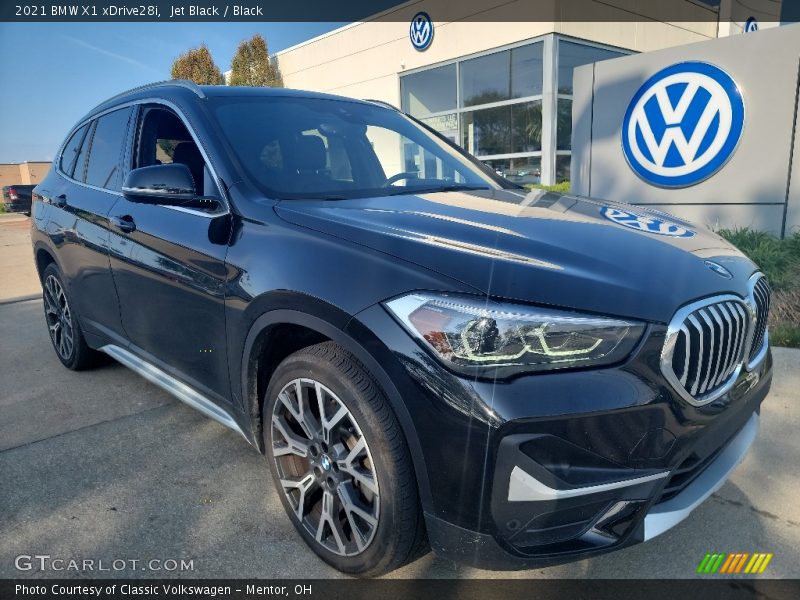 Jet Black / Black 2021 BMW X1 xDrive28i
