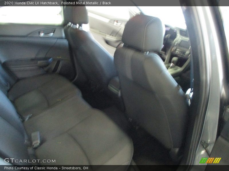 Polished Metal Metallic / Black 2020 Honda Civic LX Hatchback