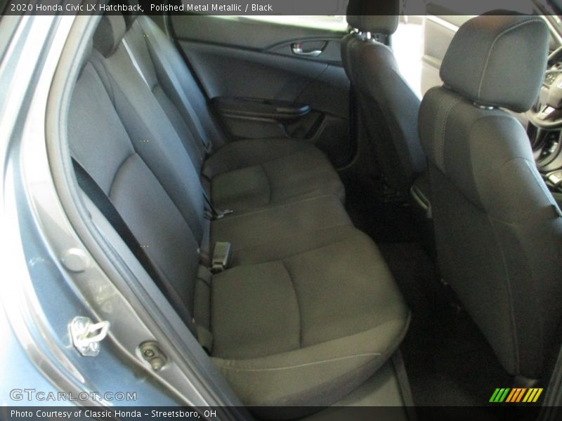 Polished Metal Metallic / Black 2020 Honda Civic LX Hatchback