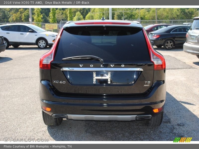 Onyx Black Metallic / Off-Black 2016 Volvo XC60 T5 AWD